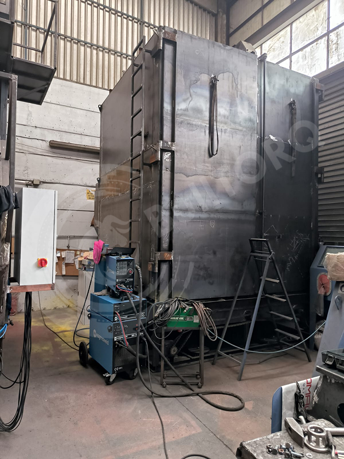 Askılı Kumlama Makinesi